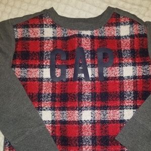 Gap sweat shirt back/sweater front